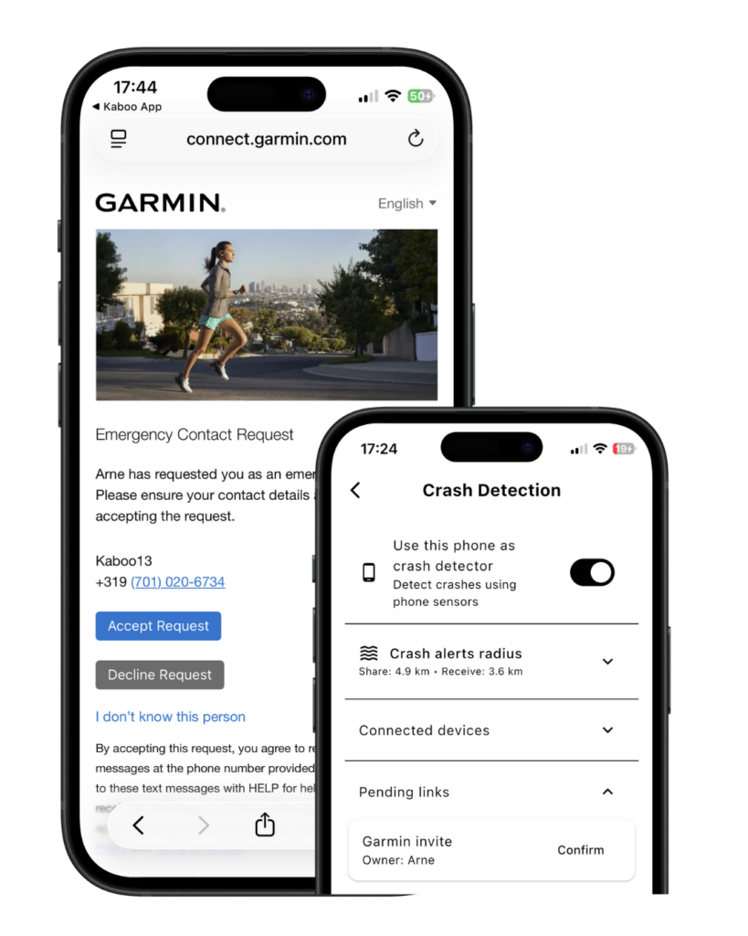 Confirm in Kaboo13 app
